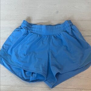 lululemon athletica Women's Sky Blue Athletic Shorts 4”